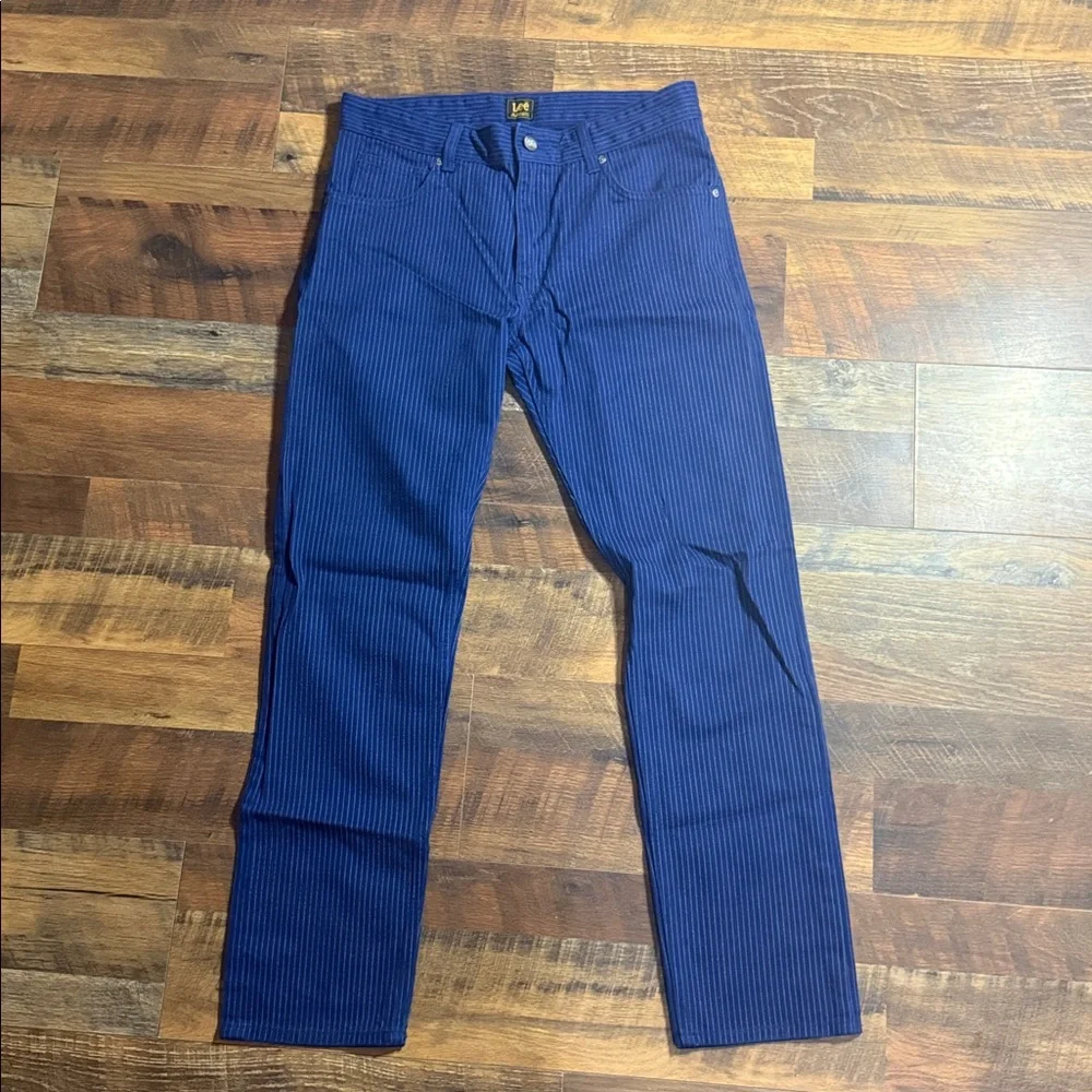 ALIFE x Lee Limited Edition Pinstripe Jeans Blue/White 32x32 Rare